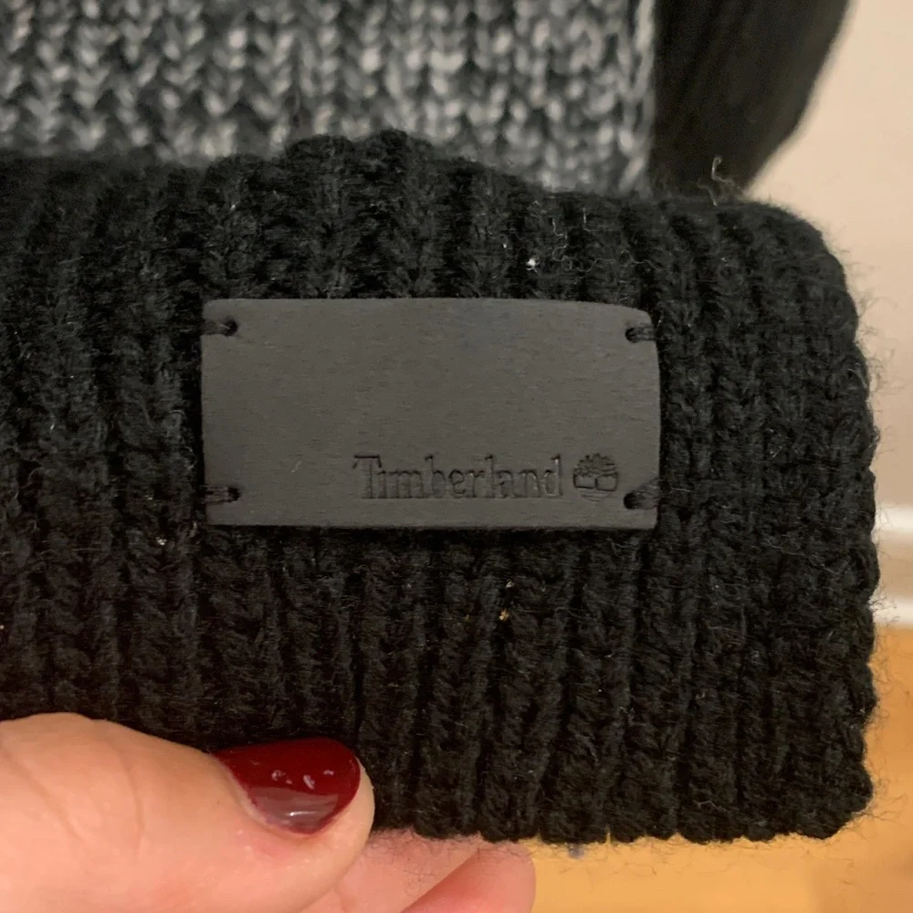 Timberland Black and Gray‎ Scarf